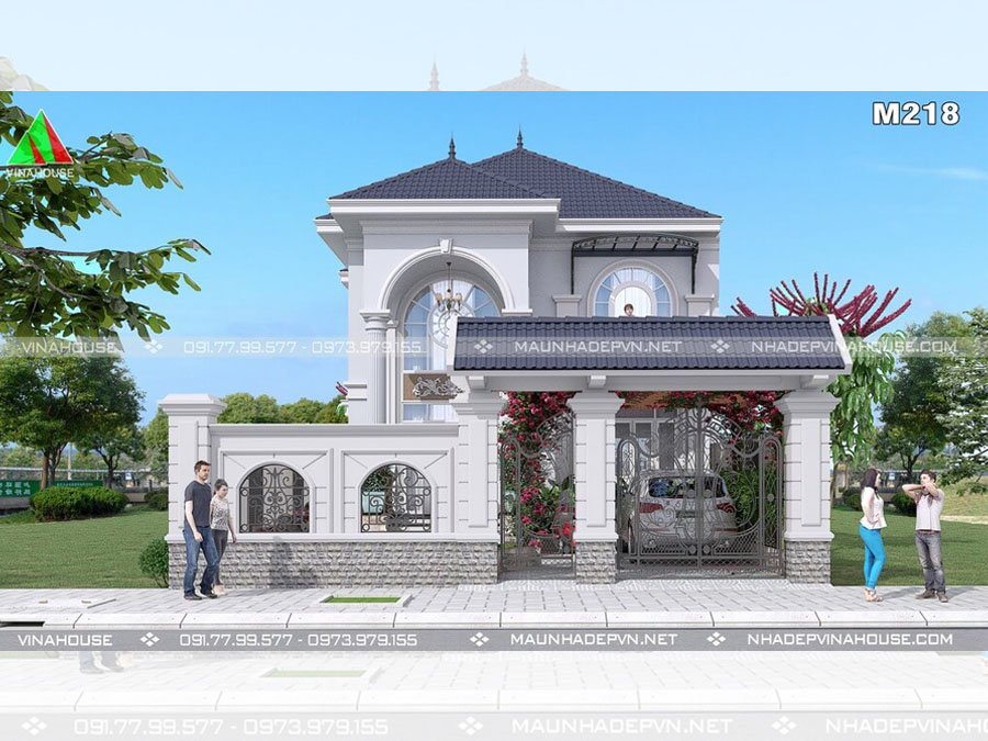 Thiết kế biệt thự tân cổ điển tại Đồng Nai